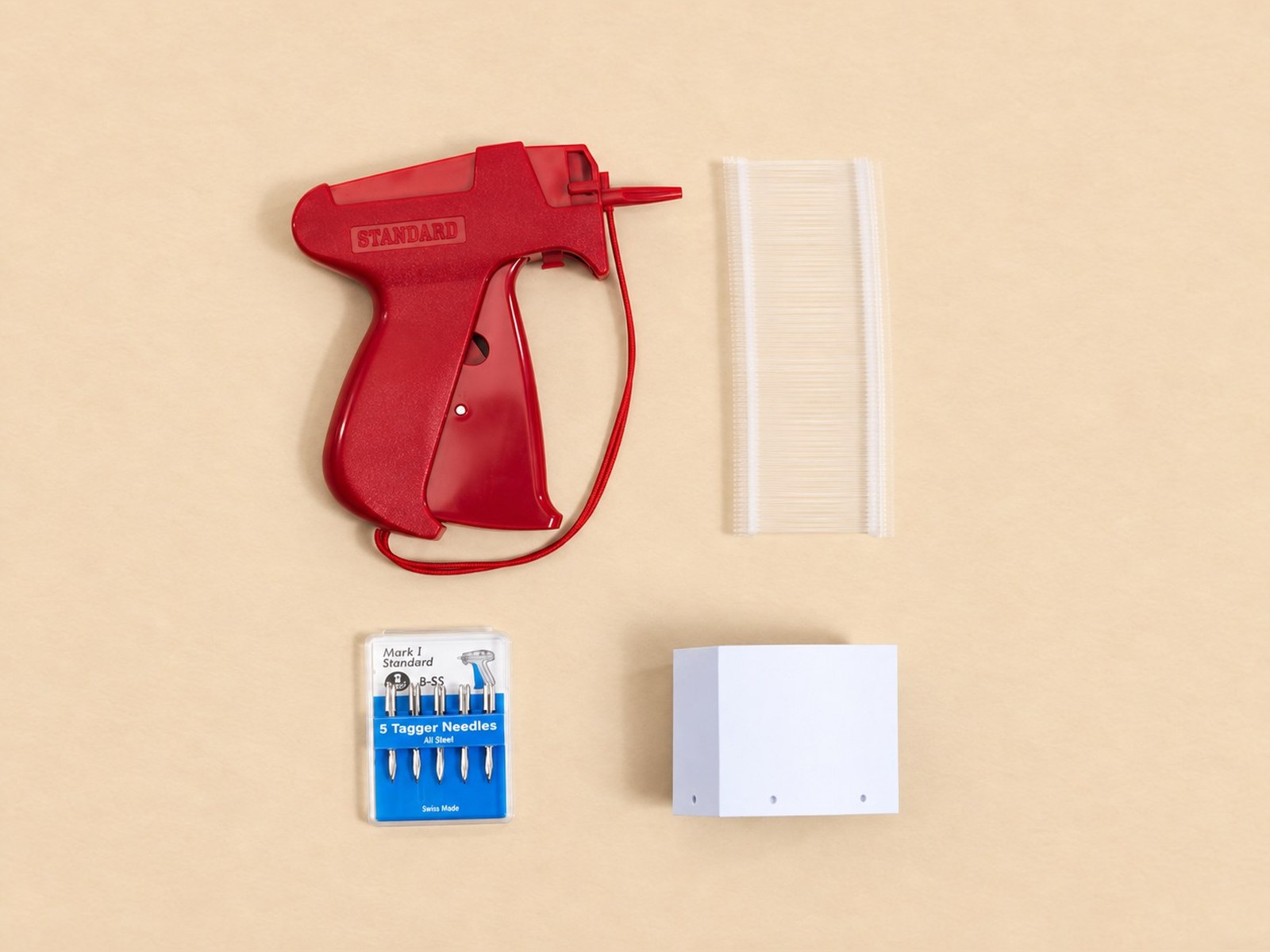 Starter set — Tagging Gun, Tag Pins, Needles and Hang Tags