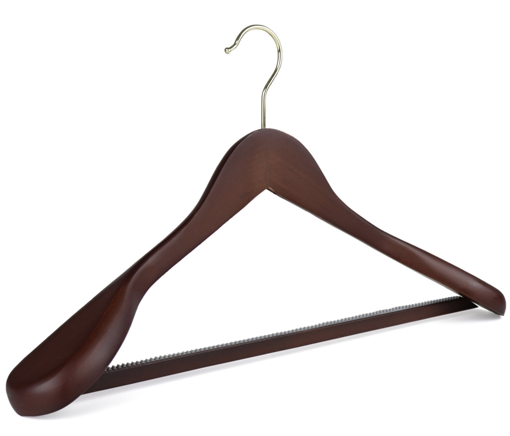 Dark wood suit Hanger