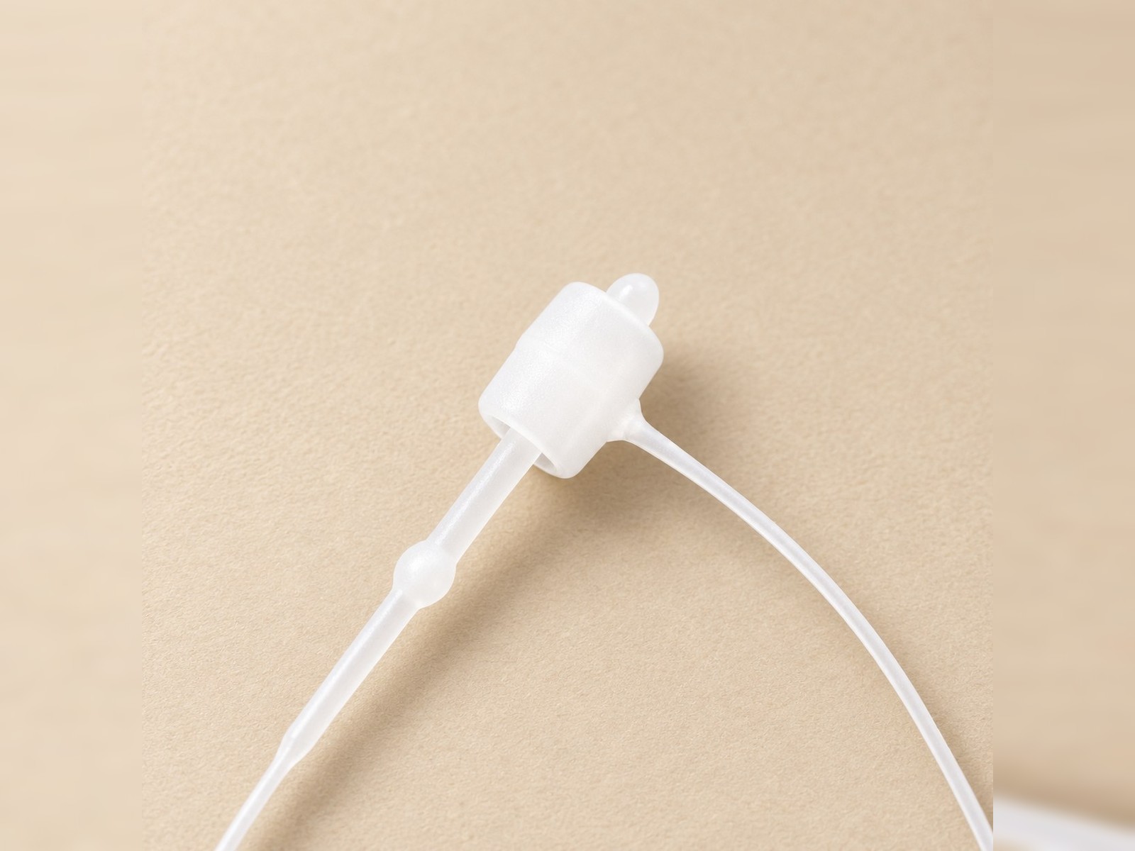 Loop Fastener lock, close-up