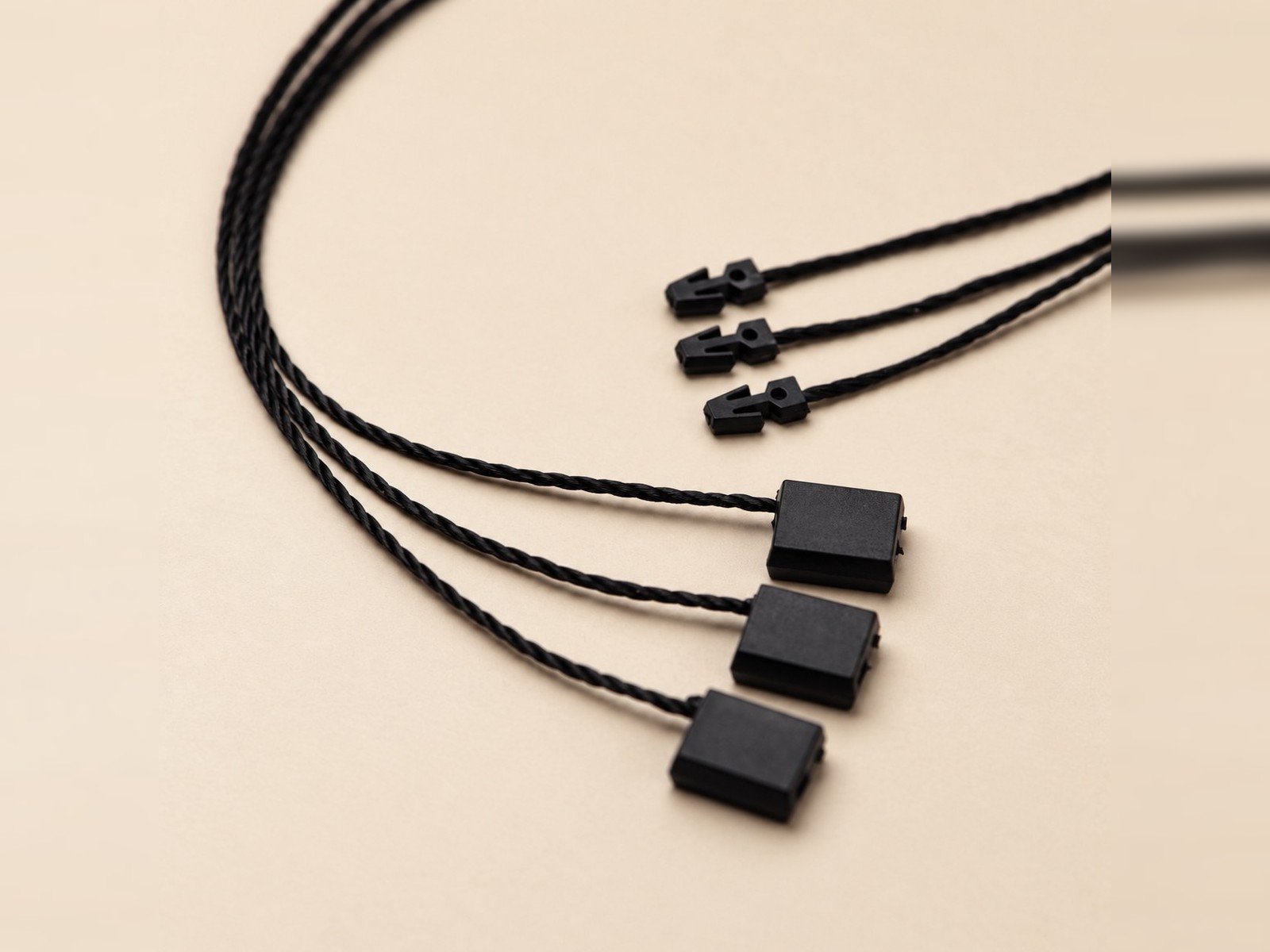 Black Loop Fasteners