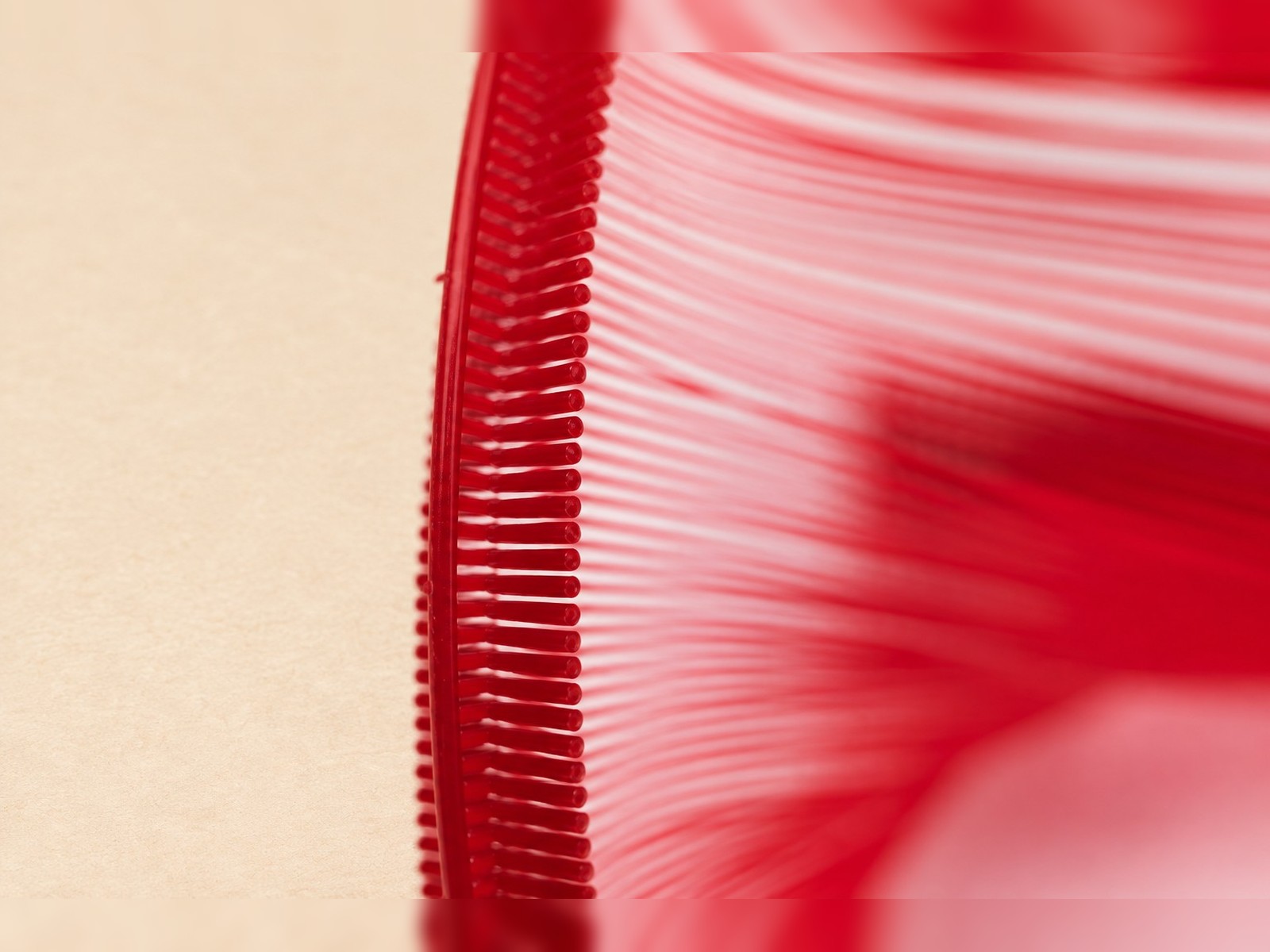 Red Tag Pins, close-up