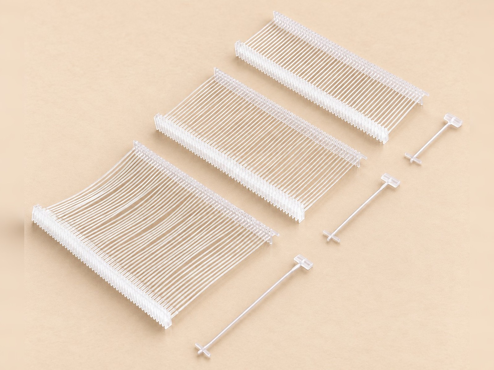 Clear Tag Pins in three lengths