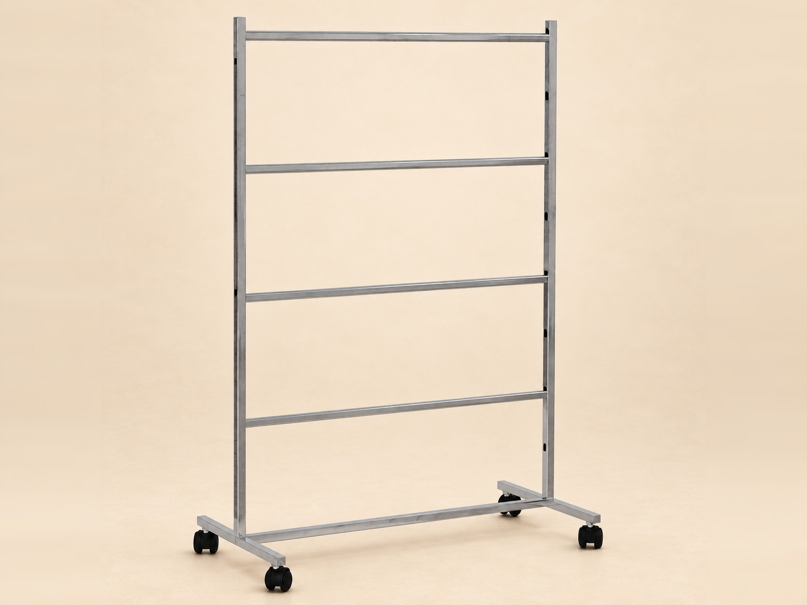 Chrome four-bar Clothing Rack